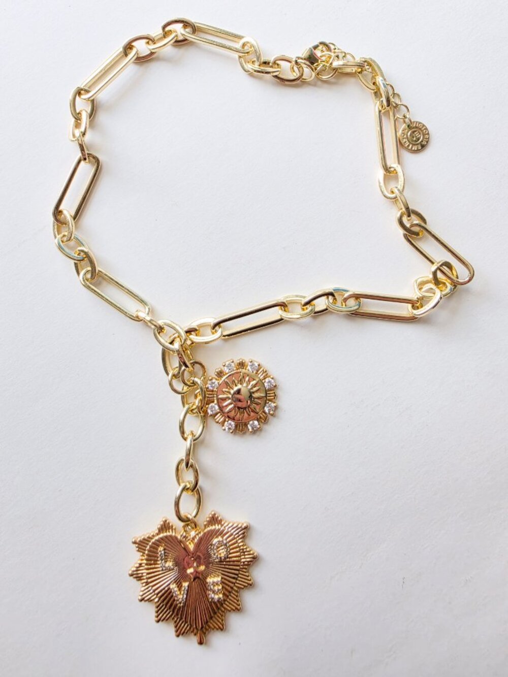 Victoria Emerson LOVE Charm Necklace